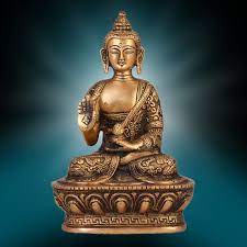 Brass Buddha Statue 
