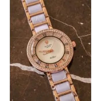 Rolex Oyster Perpetual Geneve Diamond Dial Women Watch