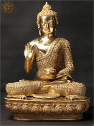 Brass Buddha Statue 