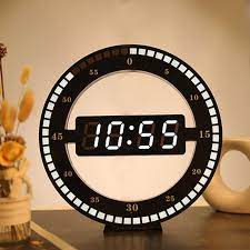 Round Luminous Wall Clock