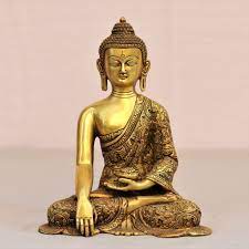 Brass Buddha Statue 
