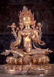 Copper Buddhist Statue 