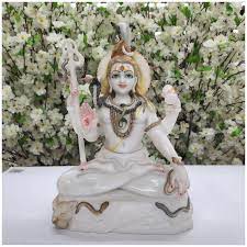 Marble Shiva Statue 