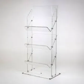 Affordable Acrylic Magazine Stand