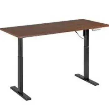 Black-White Height Adjustable Workstation