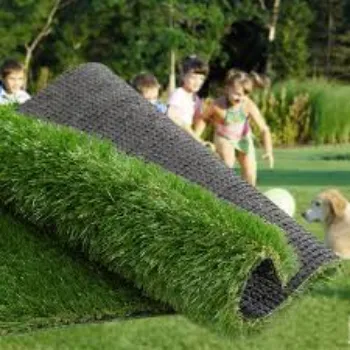 Plastic Artificial Lawn Grass