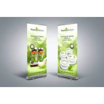 Furnished Banner Stand