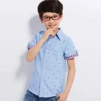 Sky Blue Boys Shirts