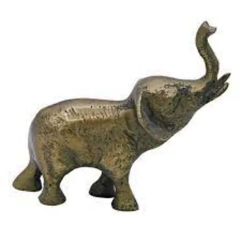 Brass Elephant Statue