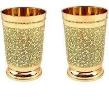 Attractive Designs Brass Glass