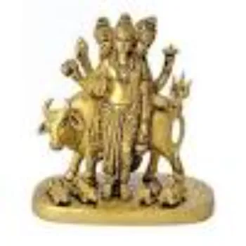 Golden Brass God Statue 