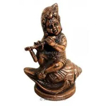 Krishna Brass Statue
