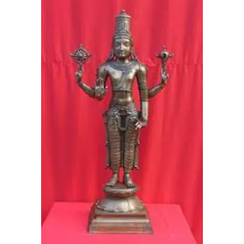 Vishnu Bronze Sculpture