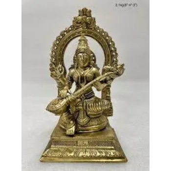 Sarasvati Bronze Statue 