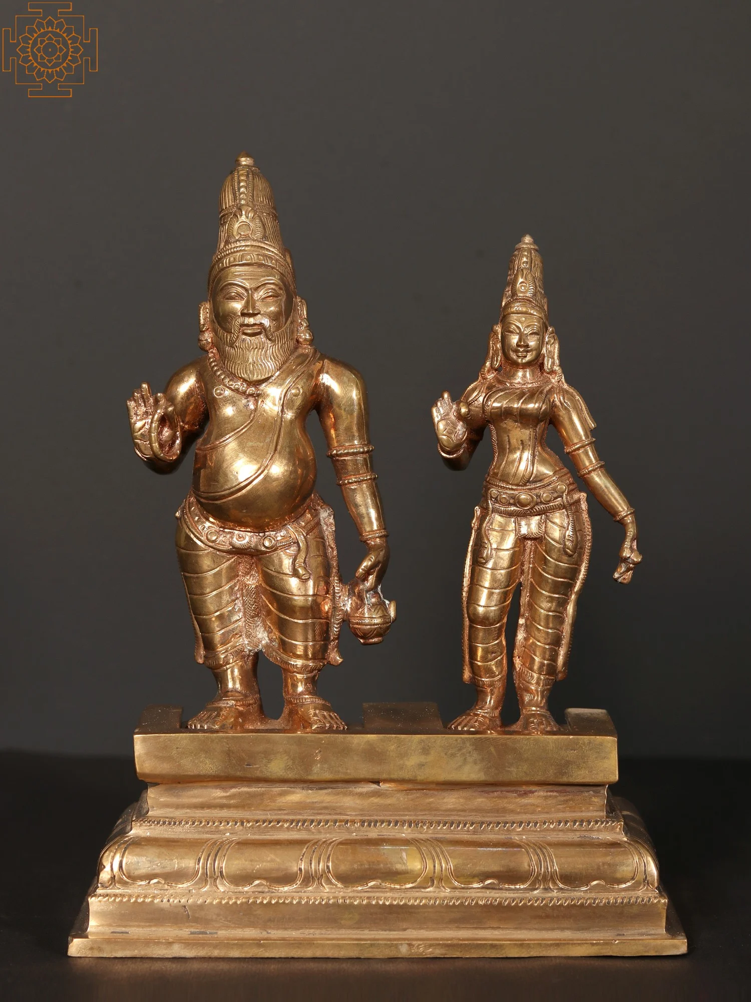 Golden  Bronze Statue