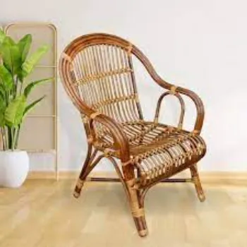 Polished Cane Dining Set