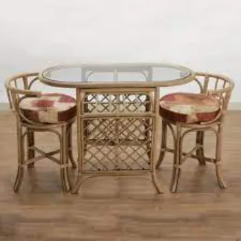  Cane Dining Set
