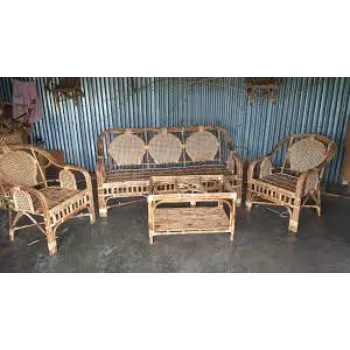  Cane Sofa Set