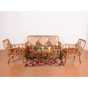 Grover  Cane Sofa Set