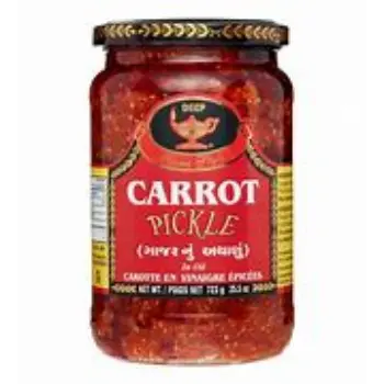 Natural Carrot Pickle Manufacturer, Exporter, Retailer, and Trader