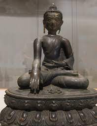Copper Buddha Idol