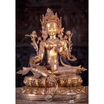 Laxmi Copper Statue 