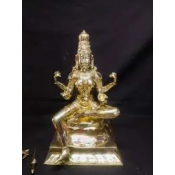 Goddess Mariamman Copper Statue