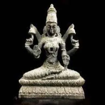  Copper Mahalashmi Statue