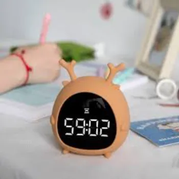 Archaic Digital Table Clock 
