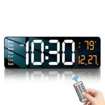 Archaic Digital Wall Clock 