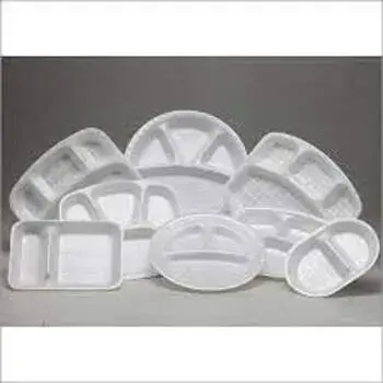 Light Weight Disposable Compartment Plate