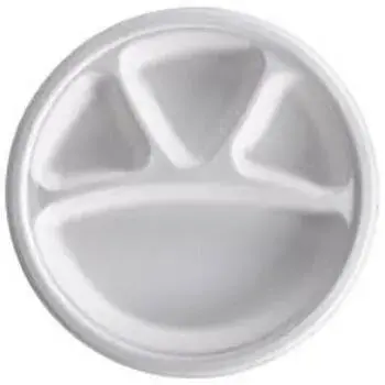 Disposable Compartment Plate