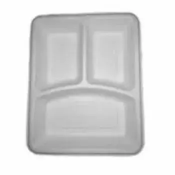 Multi Size Disposable Compartment Plate