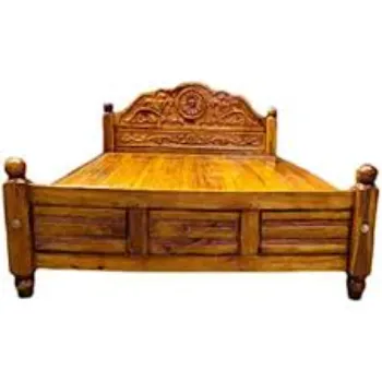 Furnished Double Cot Bed
