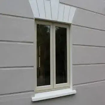 7.2 mm UPVC French Window With Georgian Bar, 4 X 3 Feet