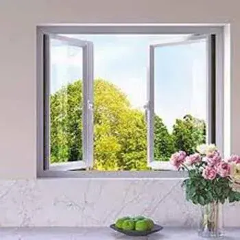 French Casement Window, Frame Material : UPVC