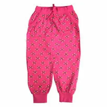 Pink Printed Girls Pyjama