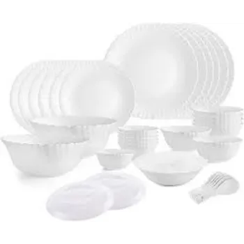 Antique Glass Dinner Set