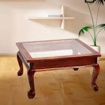  Glass Top Table