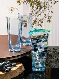 White Glass Tumbler
