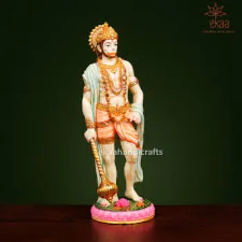 Marble Hanuman Statue 