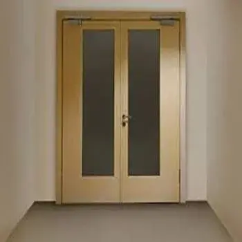 Brown Hinged Operation Theater Door, For Hospital
