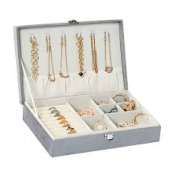 Metal Jewellery Display Box