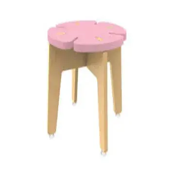 Wooden Kids Stool 