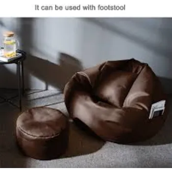 Stylish Leather Bean Bag