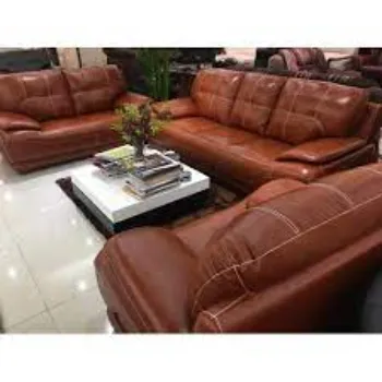  Leather Sofa Set