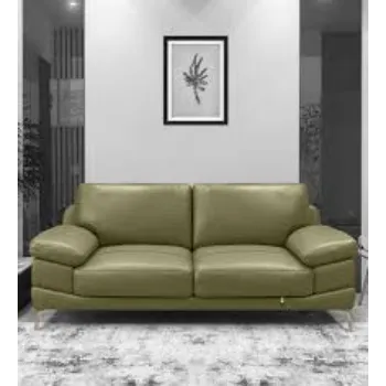  Chandra Industrial Leather Sofa Set