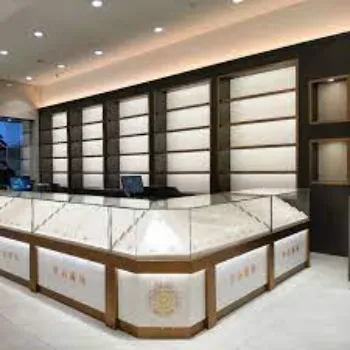 Metal Liquor Display Counter