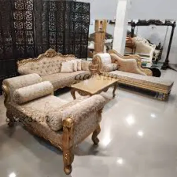  Chandra Industrial Living Room Sofa