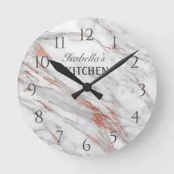 Historical Marble Clock 